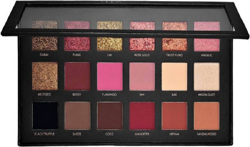 ladymode Rose Gold Edition Eyeshadow Palette - 18 Shades 20 g(Multi colour)