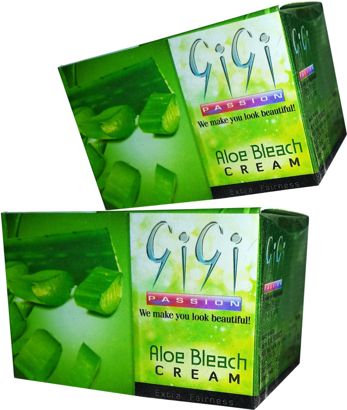 GiGi Aloe Bleach Cream ( 50g+50g ) Pack Of 2(100 g)