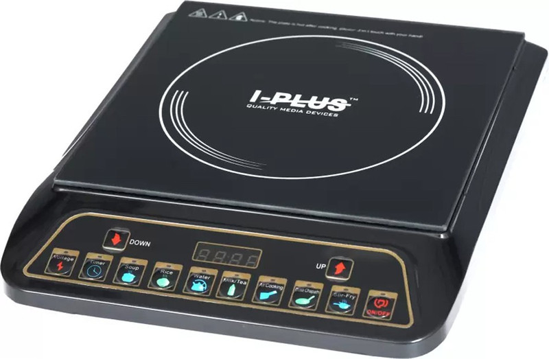I Plus IP Induction 1010 Induction Cooktop(Black, Push Button)