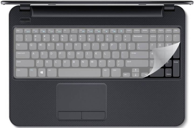 bronbyte keygaurd any 15.6 inch laptop (ACER, DELL, LENOVO, HP etc.) Keyboard Skin(Transparent)