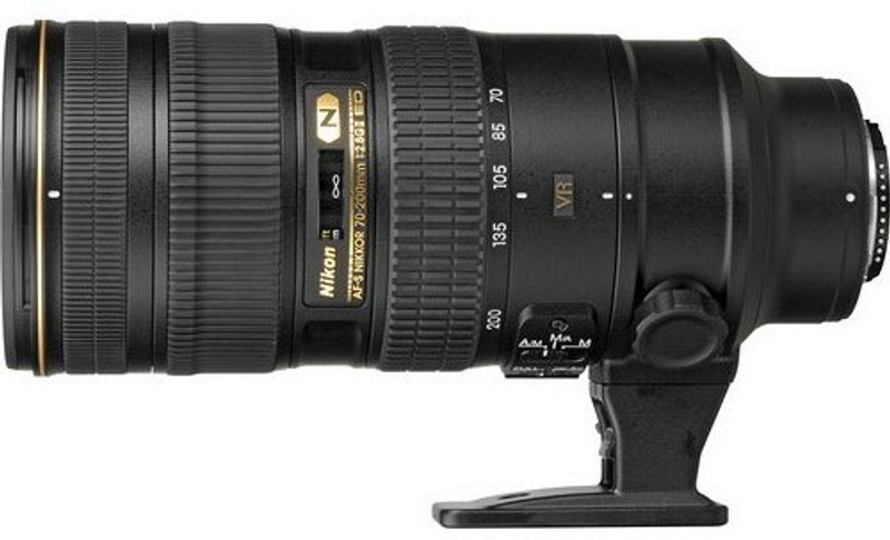 Nikon AF-S Nikkor 70-200mm f/2.8G ED VR II Lens for Nikon AF-S Mount(Black, 70 - 200)