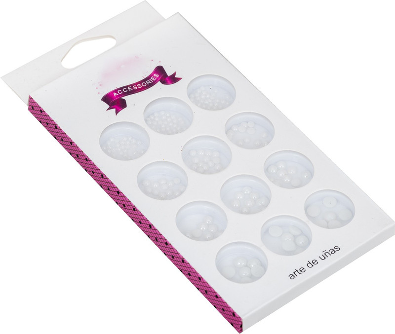 savni Nail Art design pastings for nail glitter 12 assorted colours 10(Multicolour)