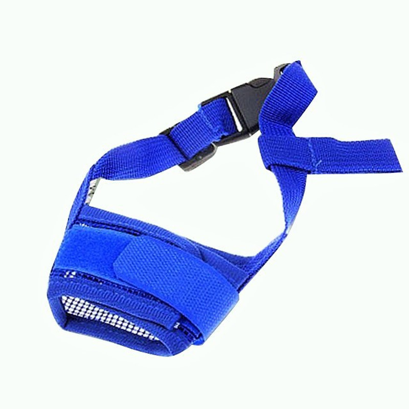 Futaba FUB2512PET Extra Large Strips Dog & Cat Muzzle(Dark blue)