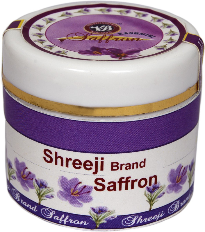shreeji brand Shreeji kesar 100% Pure Gold Kasmiri (Grade-1) Kesar-5g,(5 g)