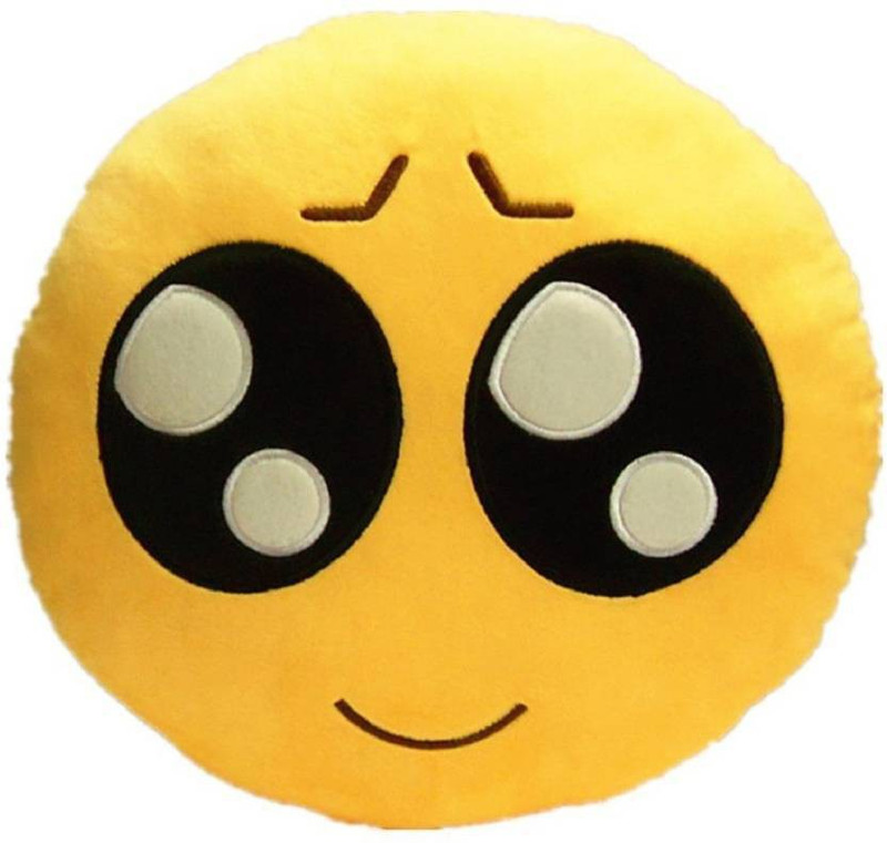 gaju Yellow Poo Shape plush soft toy cushion 37x37 CM - 30 cm (Yellow)  - 30 mm(Multicolor)