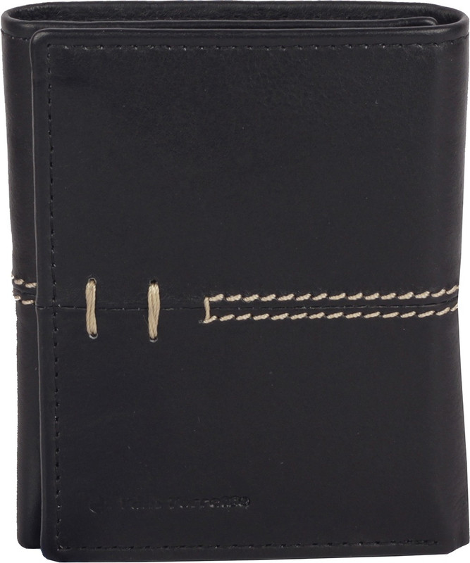 tom torretto Men Black Genuine Leather Wallet(9 Card Slots)