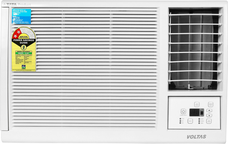 Voltas 1 Ton 2 Star Hot and Cold Window AC - White(WAC 122 LZF, Copper Condenser)