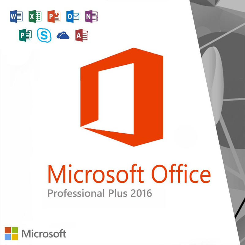 elementary OFFICE 2016 PRO PLUS 32/64 Bit ( Activation Card )