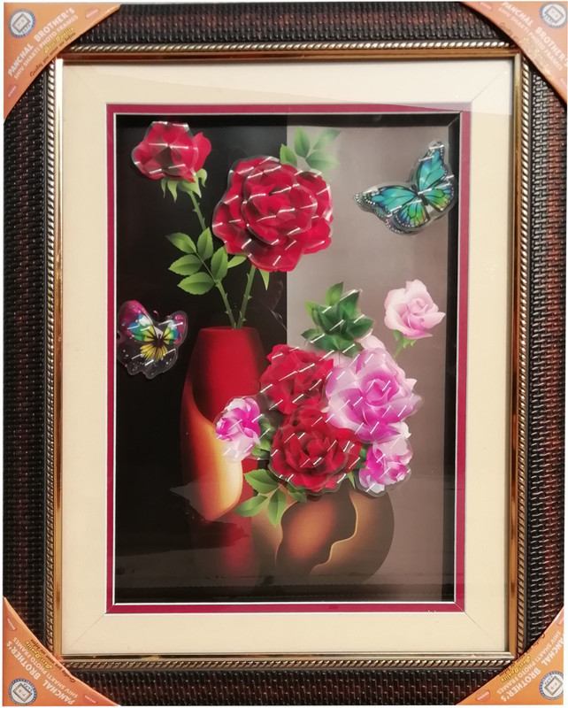 mspprintmedia Glass Print 18.5 inch x 14.5 inch Painting