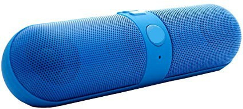 blueseed Bluetooth-Speaker_PILL-Blue01 Speaker Mount 3 W Bluetooth  Speaker(Blue, 2.1 Channel)