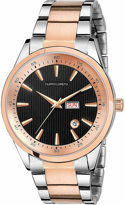filippo loreto FLO-MEN-10-BLK Analog Watch  - For Men