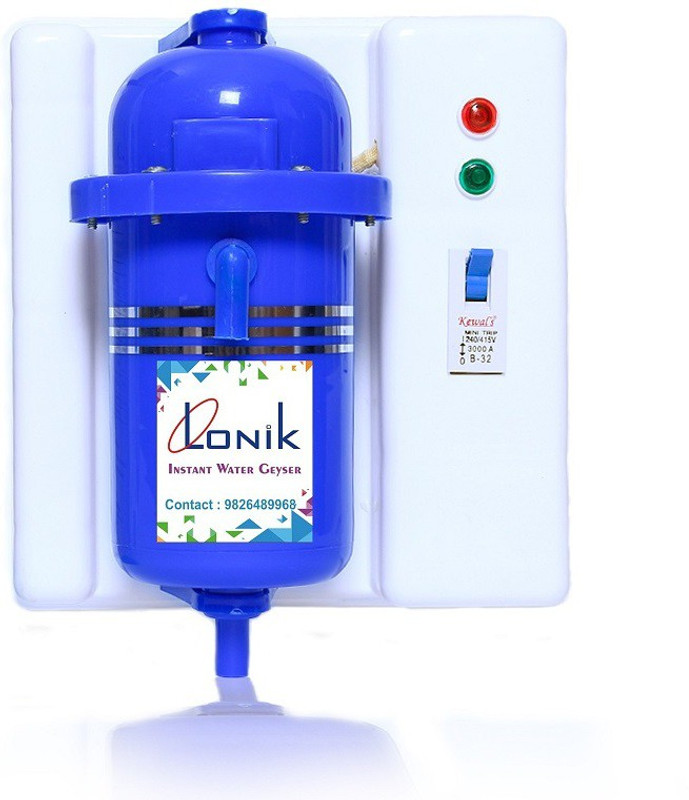 lonik 1 L Instant Water Geyser (LTPL-1050-MCB, Multicolor)