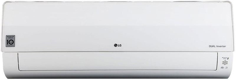 LG 1.5 Ton 5 Star Split Dual Inverter AC with Wi-fi Connect - White(KS-Q18ZWZD, Copper Condenser)