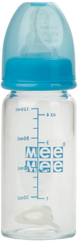 MeeMee PREMIUM FEEDING BOTTLE - 120 ml(Blue)