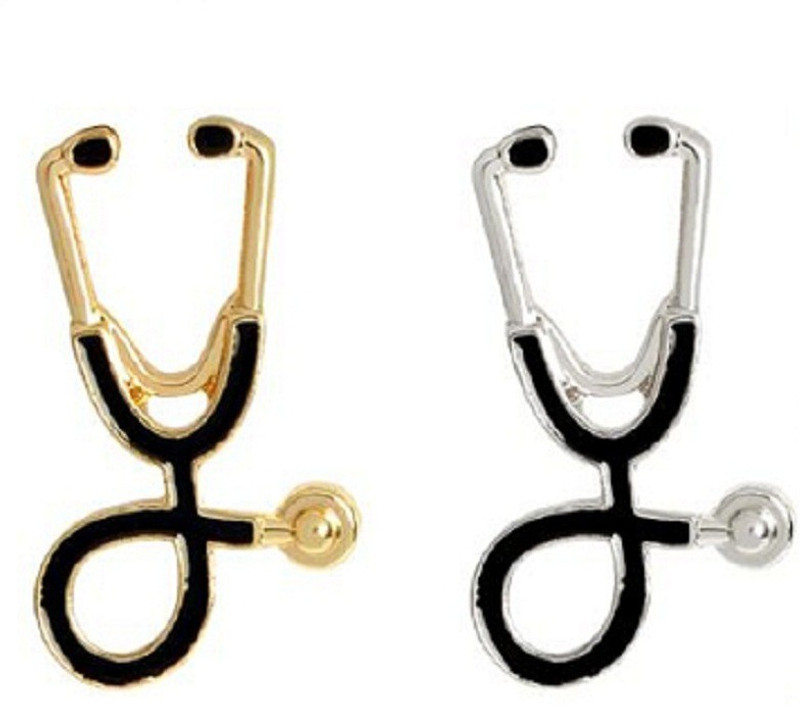kraft trendz Doctor Gold Brooch(Multicolor)