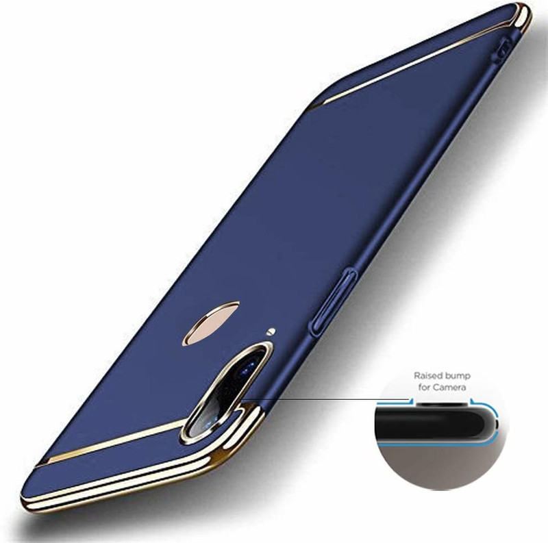 lhr Back Cover for Vivo Y93(Blue)