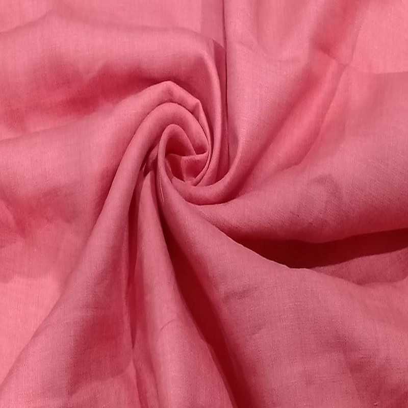 fabrichvalley Linen Solid Shirt Fabric(Unstitched)