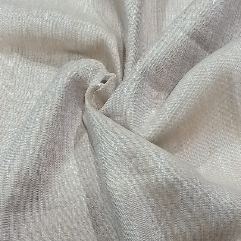 fabrichvalley Linen Solid Shirt Fabric(Unstitched)
