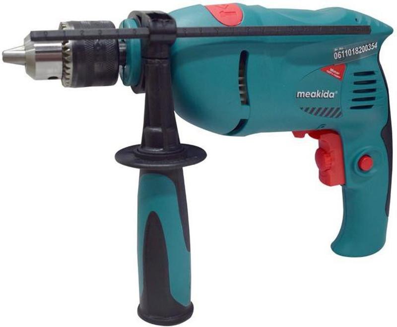 meakida Inpact Drill 13mm 220V 850W 0-3000 rpm MD-13A Pistol Grip Drill(13 mm Chuck Size)