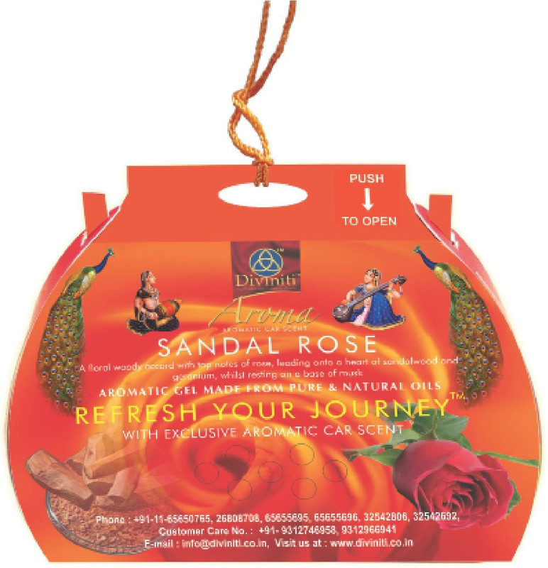 diviniti Rose, Sandals Car Freshener (Pack of 1)(8 g)