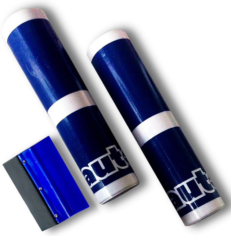 auto5d Racing Sticker for Hood, Sides, Bumper(Blue)