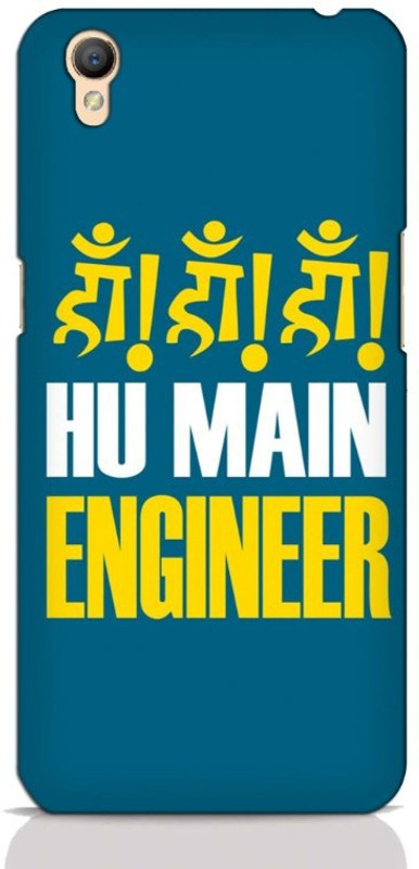 shoptrip Back Cover for Oppo A37f, Oppo A37(Ha ha ha hu main engineer - Quote, Hard Case)