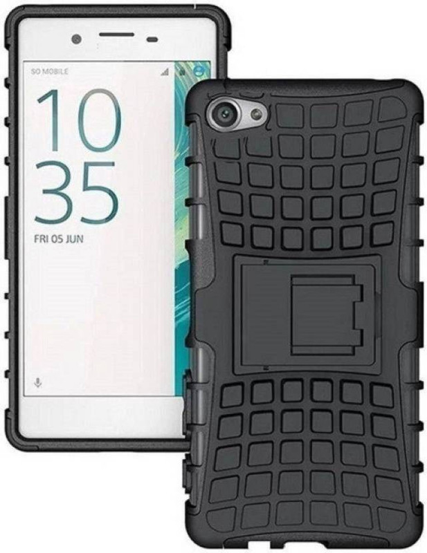 sanacase Back Cover for VIVO Y60(black, Dual Protection)