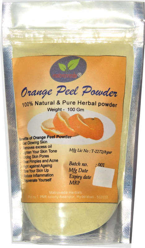 matruveda Homemade Orange peel Powder 100gm(100 g)