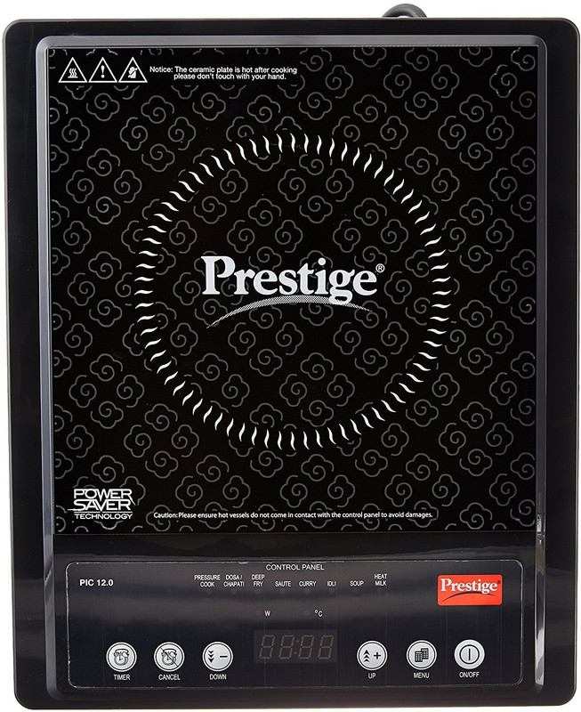Prestige PIC 12.0 Induction Cooktop(Black, Touch Panel) Prestige PIC 12.0 Induction Cooktop(Black, Touch Panel)