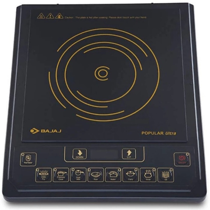 Bajaj popular altra Induction Cooktop(Black, Push Button)