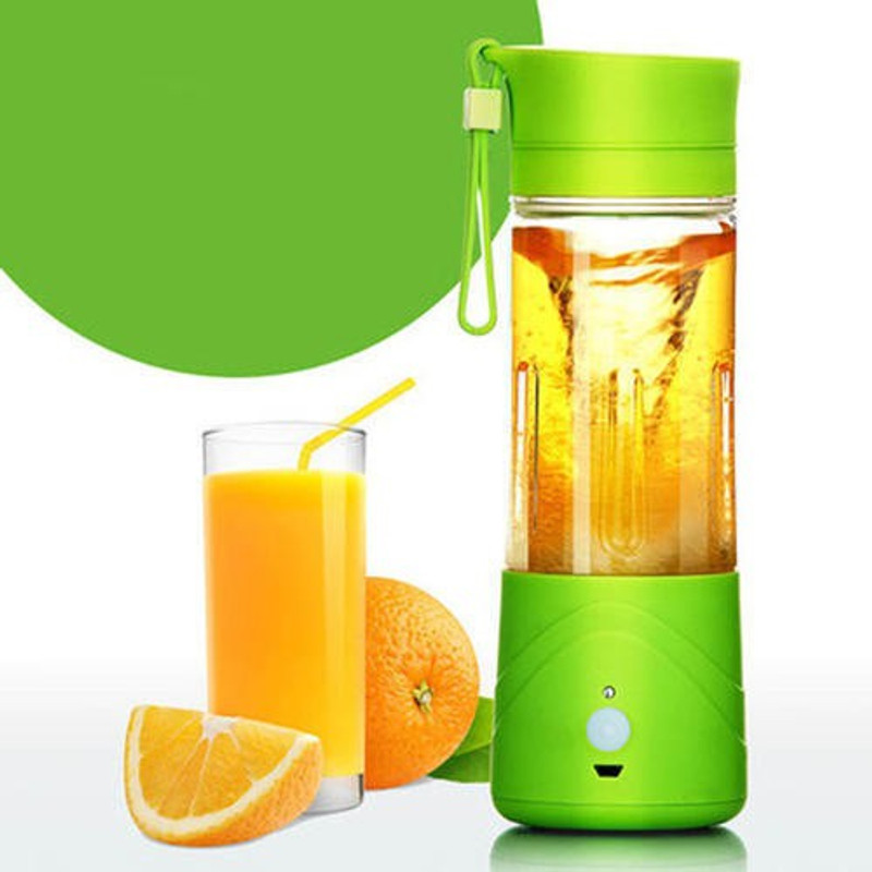 srtrader pro USB Rechargeable Blender Mixer Portable 70 Juicer Mixer Grinder(Green, 1 Jar)