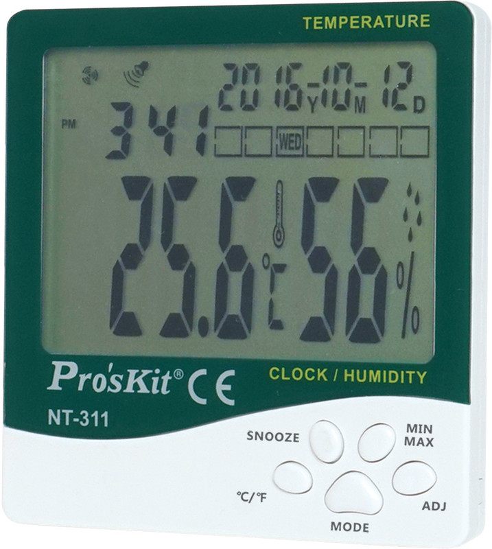 Proskit NT-311 Digital Temperature Humidity Meter Pinless Digital Moisture Measurer(1 mm)