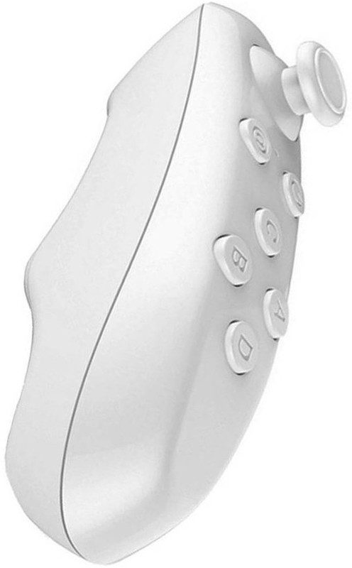 biratty Wireless Bluetooth VR and Smartphone Remote Controller(White)