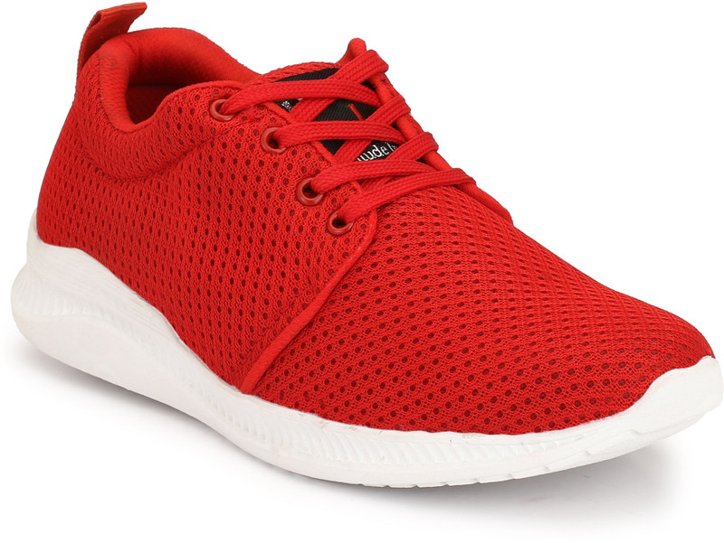lejano ELEGANCE Walking Shoes For Men(Red)