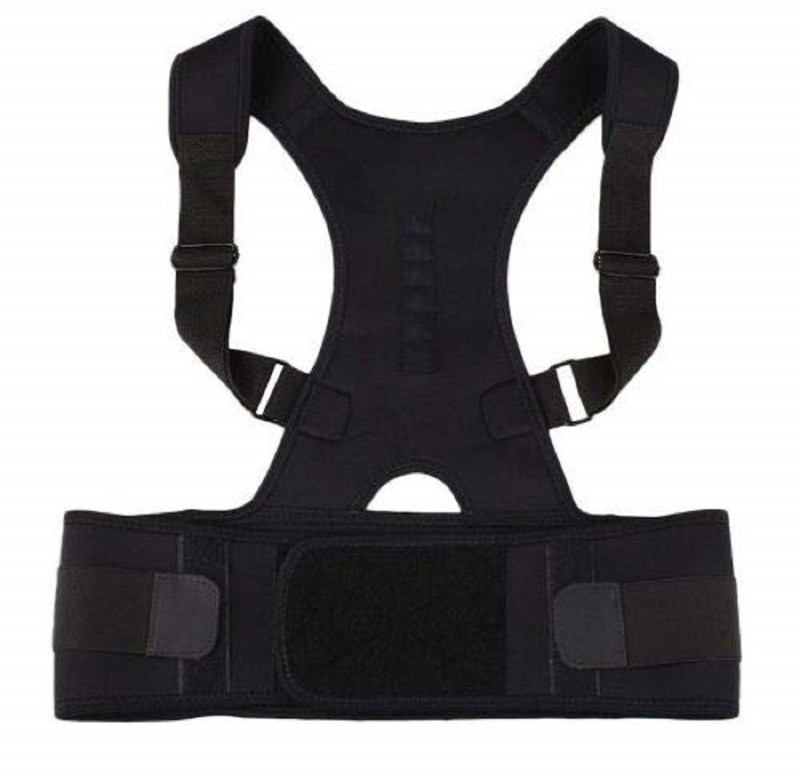click2buy Black Posture Back Support Brace For Neck & Back Back Support(Black)