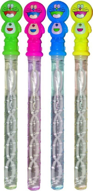 lootmela Doraemon Cartoon Character Jumbo Bubble Sticks (Multicolor) Toy Bubble Maker