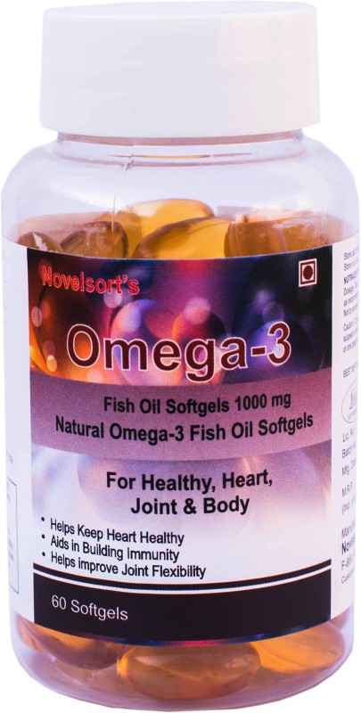 Novelsort Omega3 Fish Oil 1000mg Omega3- 300mg(60 No)