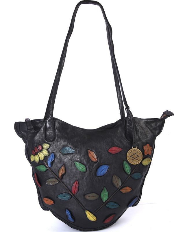 kompanero Bluebell- The Handbag Shoulder Bag(Black, 6 L)