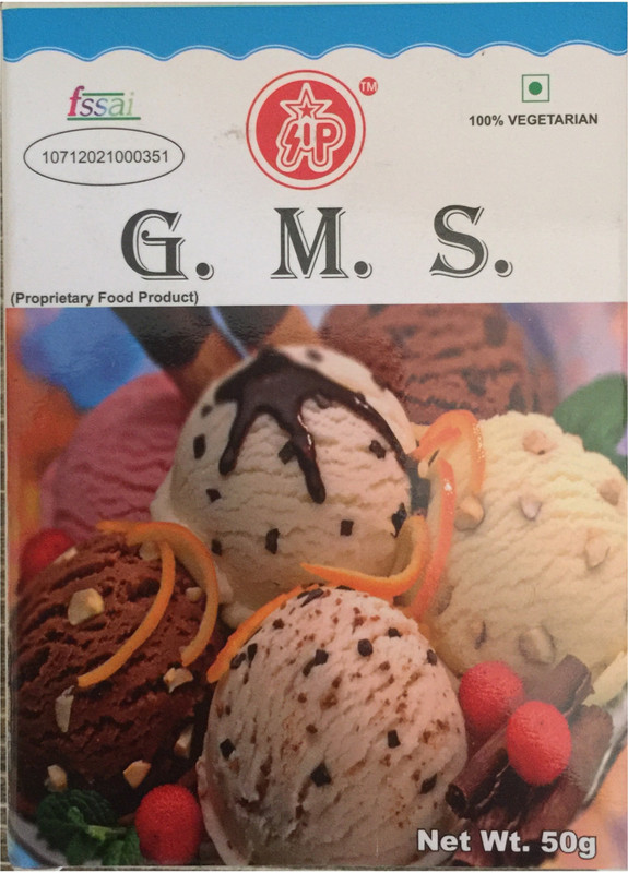 sip GMS Powder (Glycerol monostearate) 50g (Pack of 4) By PadelaSuperStore Glycerol Monostearate (GMS) Powder(50 g)