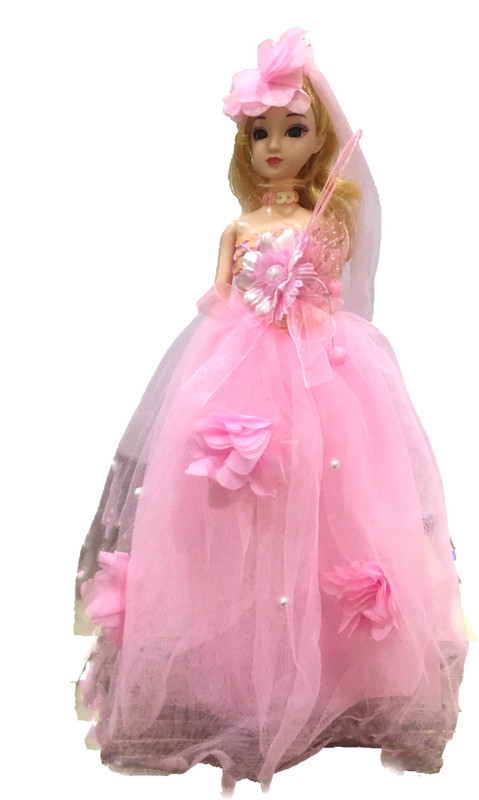 bestie toys Valentine Doll with Melody Sound beautiful bride lovely design for girls(Multicolor)