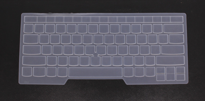 Saco Silicone Skin Keyboard Cover Compatible for Laptop Keyboard Skin(Transparent)