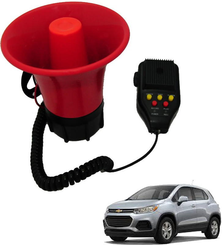 Stela 3 tone Car Siren RY003 Indoor, Outdoor PA System(12 W)