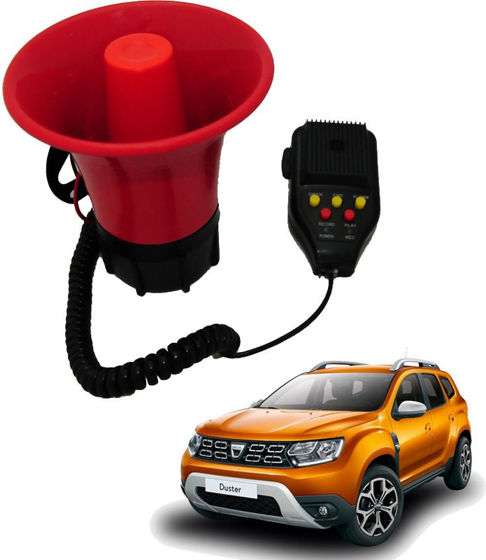 Stela 3 tone Car Siren RY017 Indoor, Outdoor PA System(12 W)