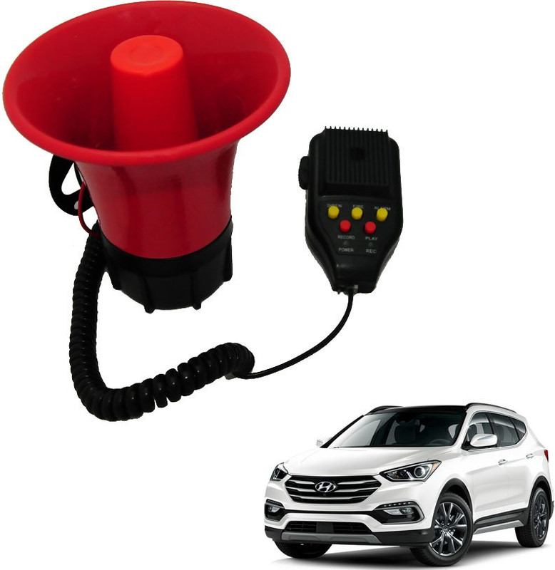 Roy Imaging 3 tone Car Siren RY007 Indoor, Outdoor PA System(12 W)