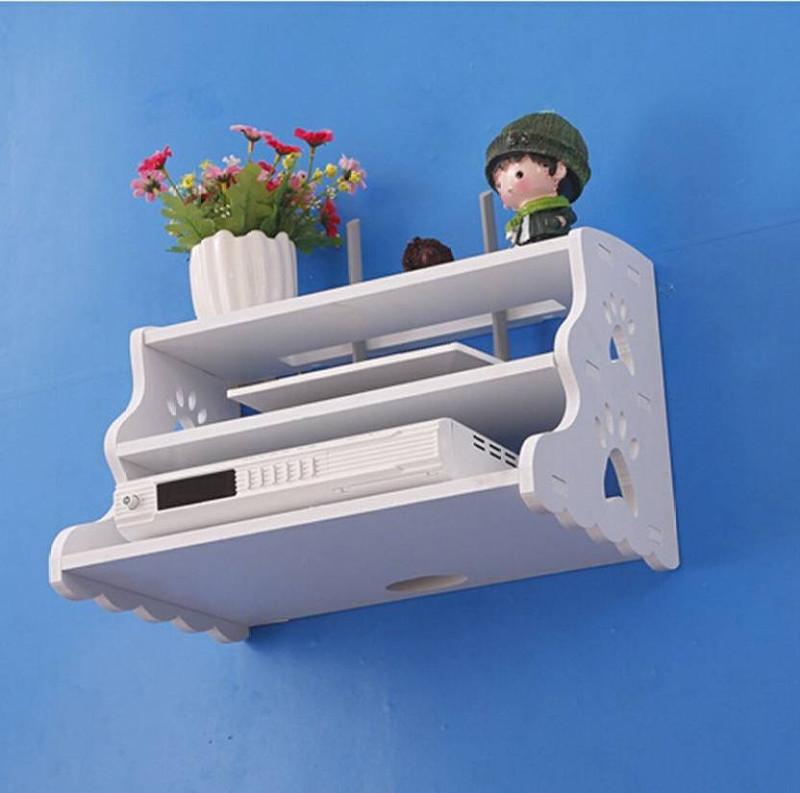 star crafts art 3 shelf ta wear white setup box MDF (Medium Density Fiber) Wall Shelf(Number of Shelves - 3, White)