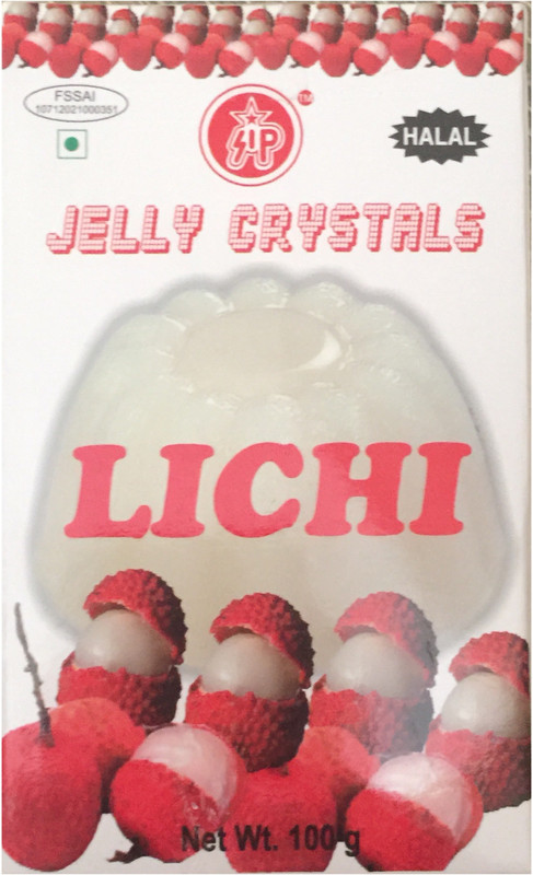 sip Jelly Crystal Litchi Flavored 100g (Pack of 4) By PadelaSuperStore 100 g(Pack of 4)