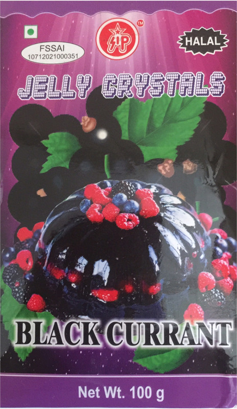 sip Jelly Crystal Halal Black Current 100g (Pack of 4) By PadelaSuperStore 100 g(Pack of 4)