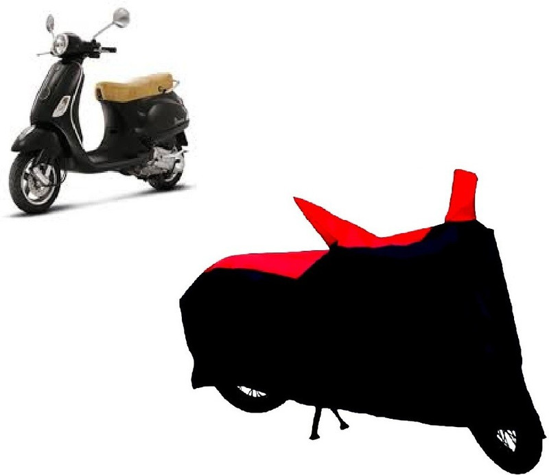 auto age Two Wheeler Cover for Piaggio(Vespa LX, Multicolor)