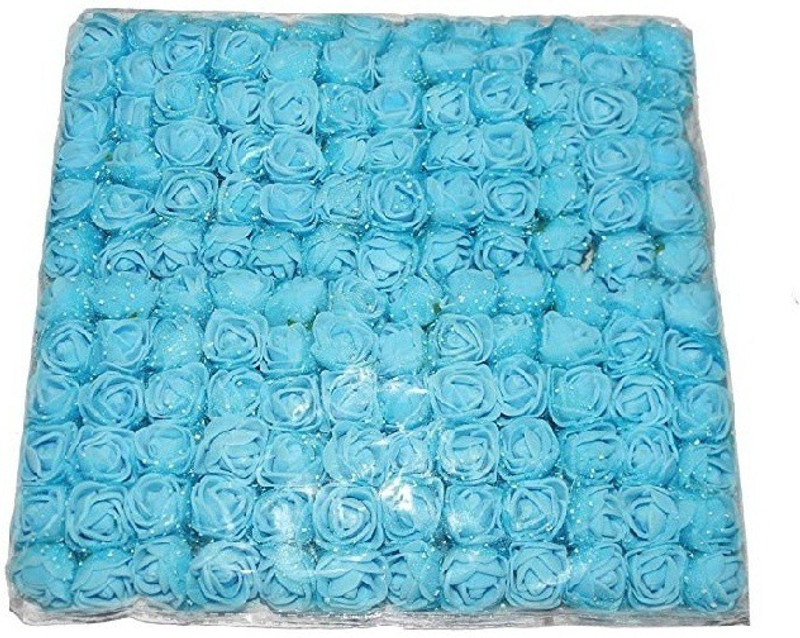 devine Blue Rose Artificial Flower(9.5 inch, Pack of 144)