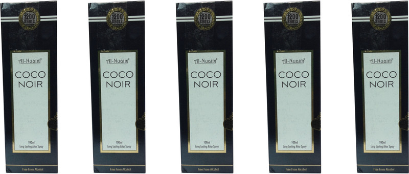 Al Nuaim Coco Noir (pack of 5) Floral Attar(Musk)